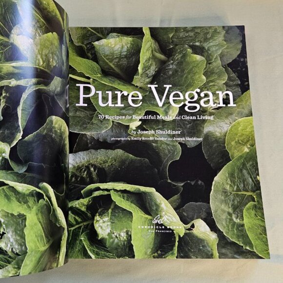 Pure Vegan: 70 Recipes for Beautiful Meals and Clean Living by Joseph Shuldiner - Picture 2 of 9
